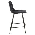 Hoker Mila H2 Velvet czarny - widok z boku