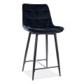 Półhoker Chic H2 Velvet czarny