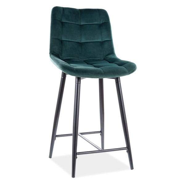 Półhoker Chic H2 Velvet zielony