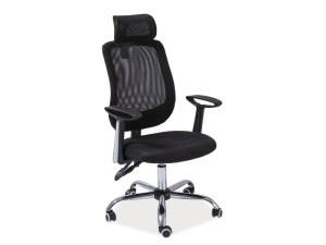 Fotel obrotowy Q-118 czarny