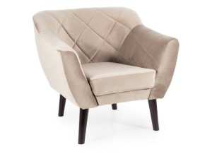 Fotel Karo 1 Velvet wenge